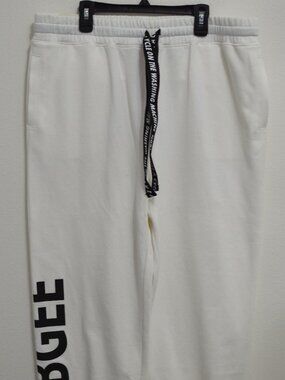 DUBGEE by Whoopie Calf Length Joggers - Size Large